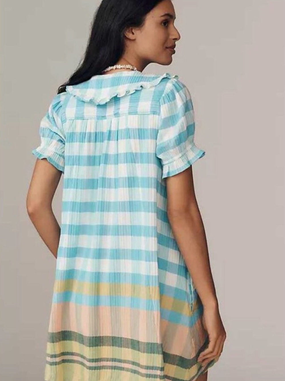Pilcro from Anthropologie plaid dress - Picture 2 of 3